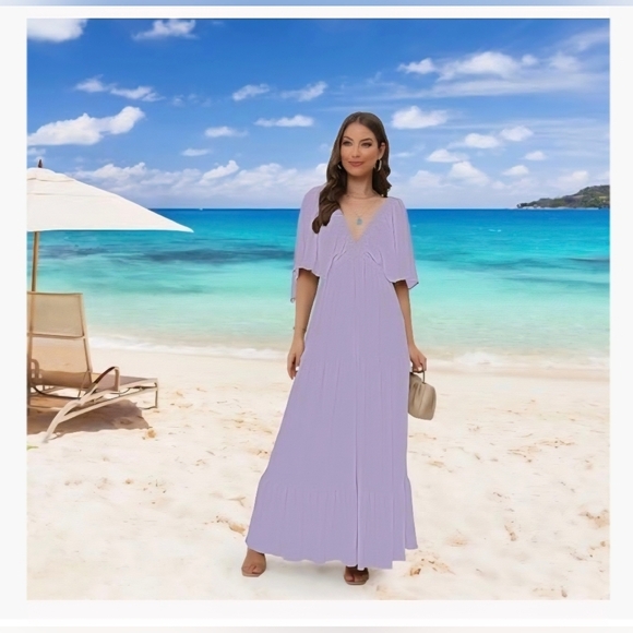 SUNNOW Summer Maxi Dress #892 - Picture 9 of 10